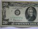 1963a Twenty Dollar $20.  00 Federal Reserve G Series 