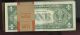 $1 1935h Silver Certificate Pack Scarce Ej Block Banded Gem As Printed Small Size Notes photo 2
