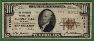 {middleville}$10 Tyii The Middleville Nb Middleville Ny Ch 11656 One Bank Town photo