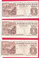 Food Stamp Coupons Six $1.  00 Circulated Department Of Agriculture Usda Paper Money: US photo 2