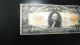 1922 $20 Washington Large Gold Note Signed Speelman/white Large Size Notes photo 1