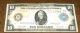 Crisp 1914 $10 Ten Dollar Large Bank Note Blue Seal Large Size Notes photo 1