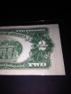 1953 A $2 Dollar Star Note Papey Money Red Seal Currency Fr - 1510 Small Size Notes photo 6