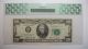 1974 $20 Federal Reserve Note Full Face To Back Offset Error Pcgs 58 Ppq Paper Money: US photo 1