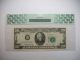 1974 $20 Federal Reserve Note Full Face To Back Offset Error Pcgs 58 Ppq Paper Money: US photo 3