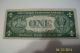1935 - A Silver Certificate One Dollar Bill Small Size Notes photo 2