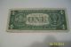 1957 - A (silver Certificate) One Dollar Bill Small Size Notes photo 4