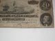 Hand Signed Civil War Confederate $20 Bill Us Paper Money Feb 17 1864 Paper Money: US photo 2