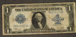 Series 1923 $1 Silver Certificate - Fine - Fr237 photo