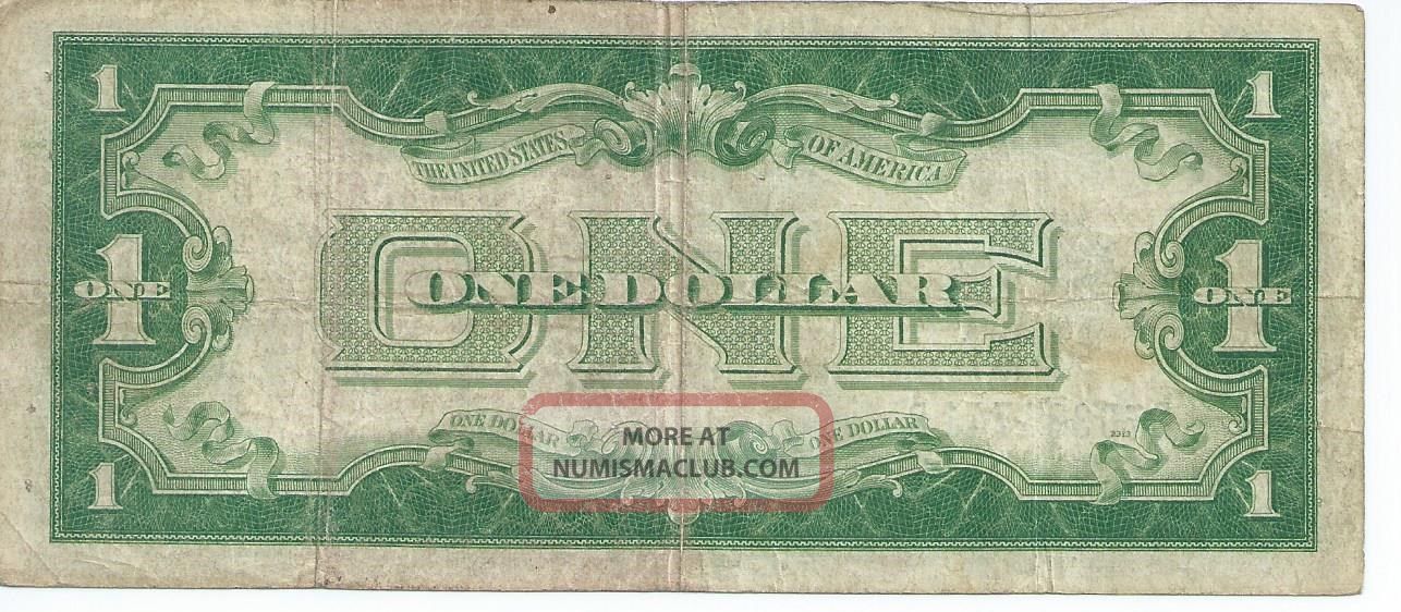 $1 Silver Certificate 1928b Db Block Fine Blue Seal 741b