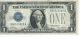 $1 Silver Certificate 1928 Ba Block Extra Fine Blue Seal 509a Small Size Notes photo 2