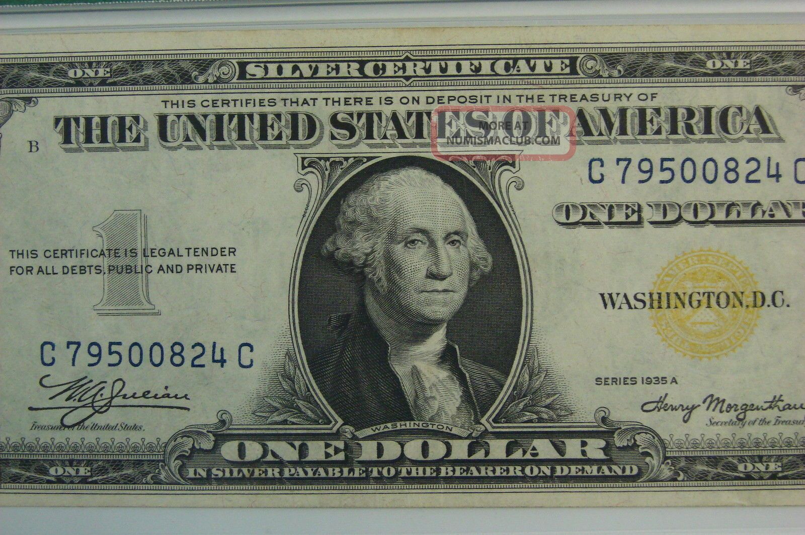 1935a $1 North Africa Silver Certificate Fr 2306 Pmg Xf 40 Epq