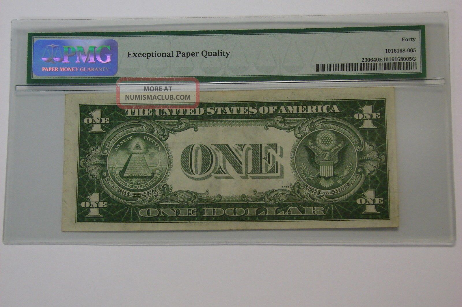 1935a $1 North Africa Silver Certificate Fr 2306 Pmg Xf 40 Epq