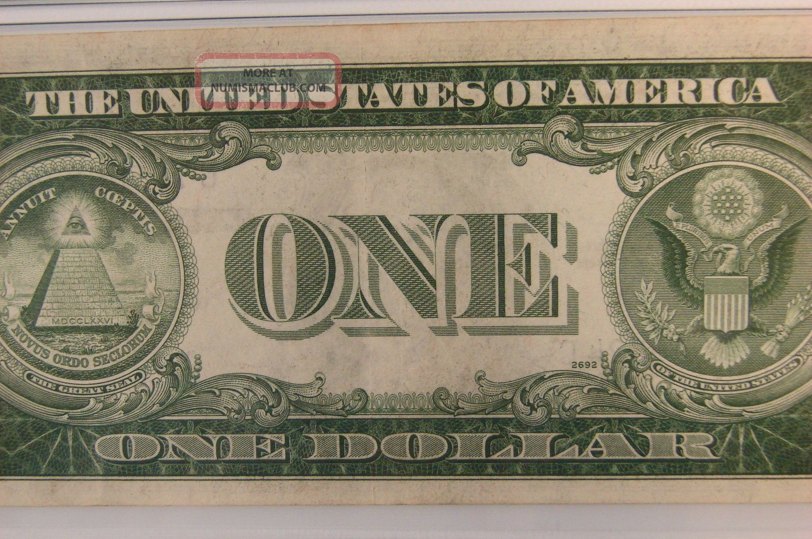 1935a $1 North Africa Silver Certificate Fr 2306 Pmg Xf 40 Epq
