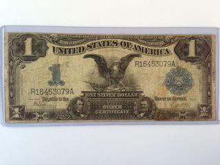 1899 Black Eagle $1 Silver Certificates photo