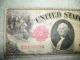1917 $1 One Dollar Fr 36 Legal Tender Red Seal Bill United States Note,  Circula Large Size Notes photo 2