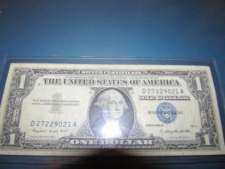 One Dollar 1957a Silver Certificate photo