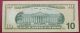 (1) 2009 Crisp Uncirculated $10 Ten Dollar Bill.  Unc Us Currently Small Size Notes photo 2