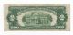 1953a Red Seal $2.  00 Jefferson Note,  Two Dollar Bill A52037215a Small Size Notes photo 3