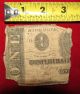 1863 Confederate State Of Richmond One Dollar Treasury Note 3394 Paper Money: US photo 2