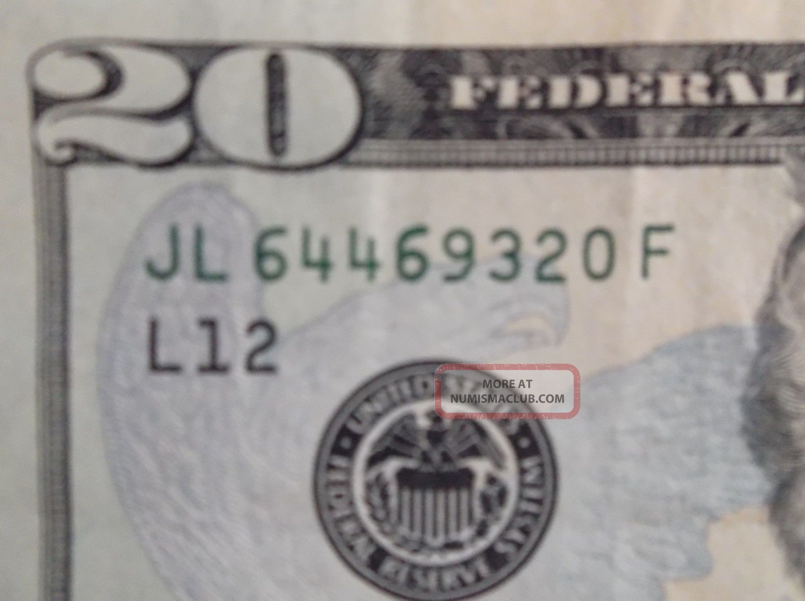 20 dollar bill 2013 serial number lookup