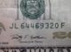 Error 20 Dollar Bill Serial Number Blotched Paper Money: US photo 3