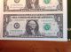 1985 D Series $1.  00 Bills,  Uncirculated,  Uncut Small Size Notes photo 2