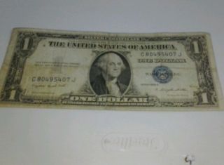 1935 Silver Certificate With No Motto (in God We Trust) photo