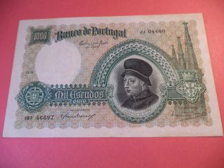 Portugal 1.  000 Escudos 1938 [ ] photo