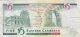 East Caribbean States: 5 Dollars,  Nd (1993),  P - 26g,  Tdlr North & Central America photo 1