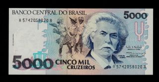 Brazil 5000 Cruzeiros (1993) Pick 232c Unc. photo