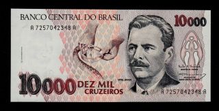 Brazil 10000 Cruzeiros (1993) Pick 233c Unc. photo