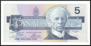 Bank Of Canada 1986 Paper Money photo