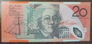 Australia Pk 59e 2007 $20 Banknote photo