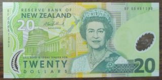 Zealand Pk 187b 2005 $20 Banknote photo