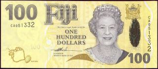 Fiji 2007 100 Dollars Banknote P - 114 