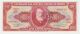 Brazil - 1967 Nd Provisional Issue 10 Cents On 100 Cruzeiros Low Serial Paper Money: World photo 2