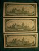 3 1967 Canadian Uncirculated One Dollar Bills - Sequential Serial Numbers Canada photo 1
