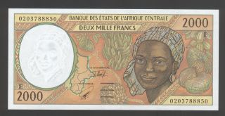 Cameroun 2000 Francs 1993 - 02 Au - Unc P.  203e photo