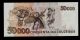 Brazil 50 Cruzeiros Reais On 50000 Cruzeiros (1993) Pick 237 Unc. Paper Money: World photo 1