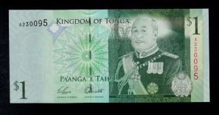 Tonga 1 Pa ' Anga (2008) Pick 37 Unc. photo