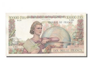 French Paper Money,  10 000 Francs Type Génie Français,  05 Janvier 1950, . . . photo