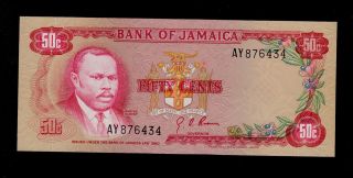 Jamaica 50 Cents (1970) Ay Pick 53 Au - Unc. photo