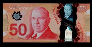 Canada 50 Dollars 2012 Amd Polymer Pick Unc. photo