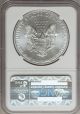 2011 $1 Silver Eagle,  25th Anniversary,  Early Releases,  Ngc Ms70 Silver photo 1