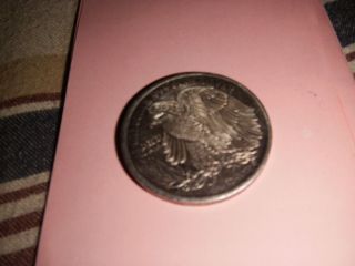 American Eagle,  Half Dollar,  One Troy Oz. ,  Fine.  999 Silver Coin photo