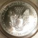 2000 American Silver Eagle Pcgs Ms67 Above Gem Quality Silver photo 2