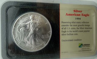 1994 Silver American Eagle,  Littleton Coin Company photo