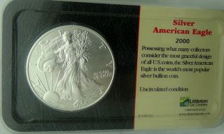 2000 Silver American Eagle,  Littleton Coin Company photo