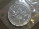 2002 1 Oz Silver Maple Leaf Coin Canada Mylar Pouch Unc Silver photo 9